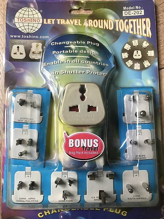Spine: Adaptateur électrique multiprises emballé – Usato da Genève venduto da Olivi660 3