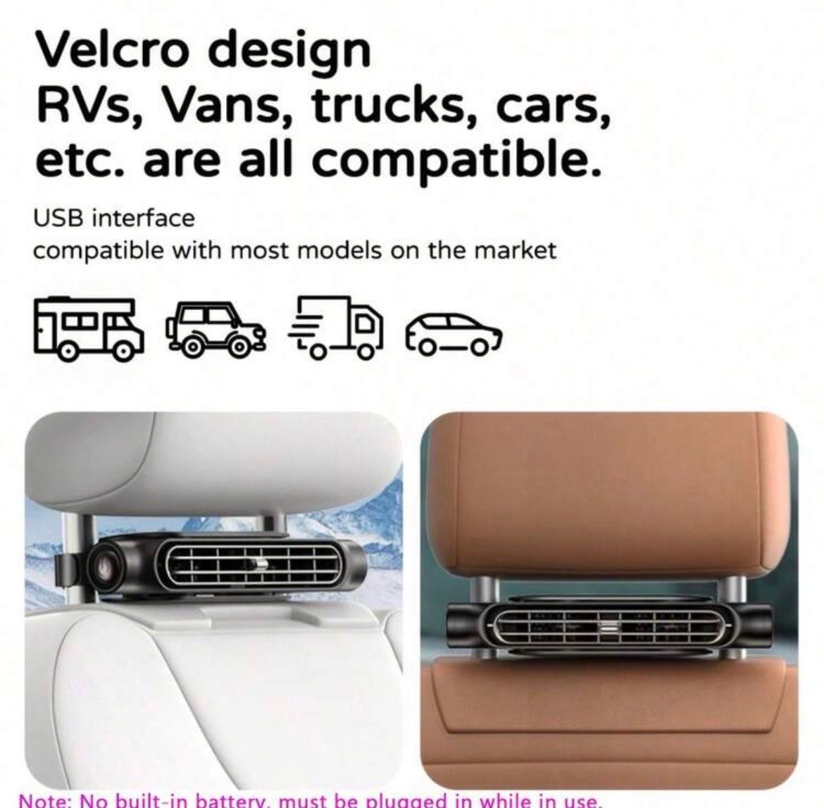 Ventilatori: Auto Autositz Ventilator 3 Stufen schwarz – Nuovo e nell'imballaggio originale da Emmenbrücke venduto da ShopDirect 3
