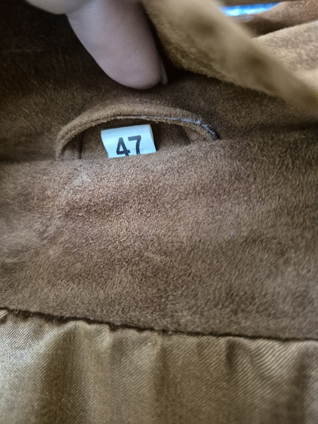 Manteaux: Wildlederjacke braun, echtes Leder Gr. 47 – Neuf (Voir description) à Schmitten FR par Sam2525 8