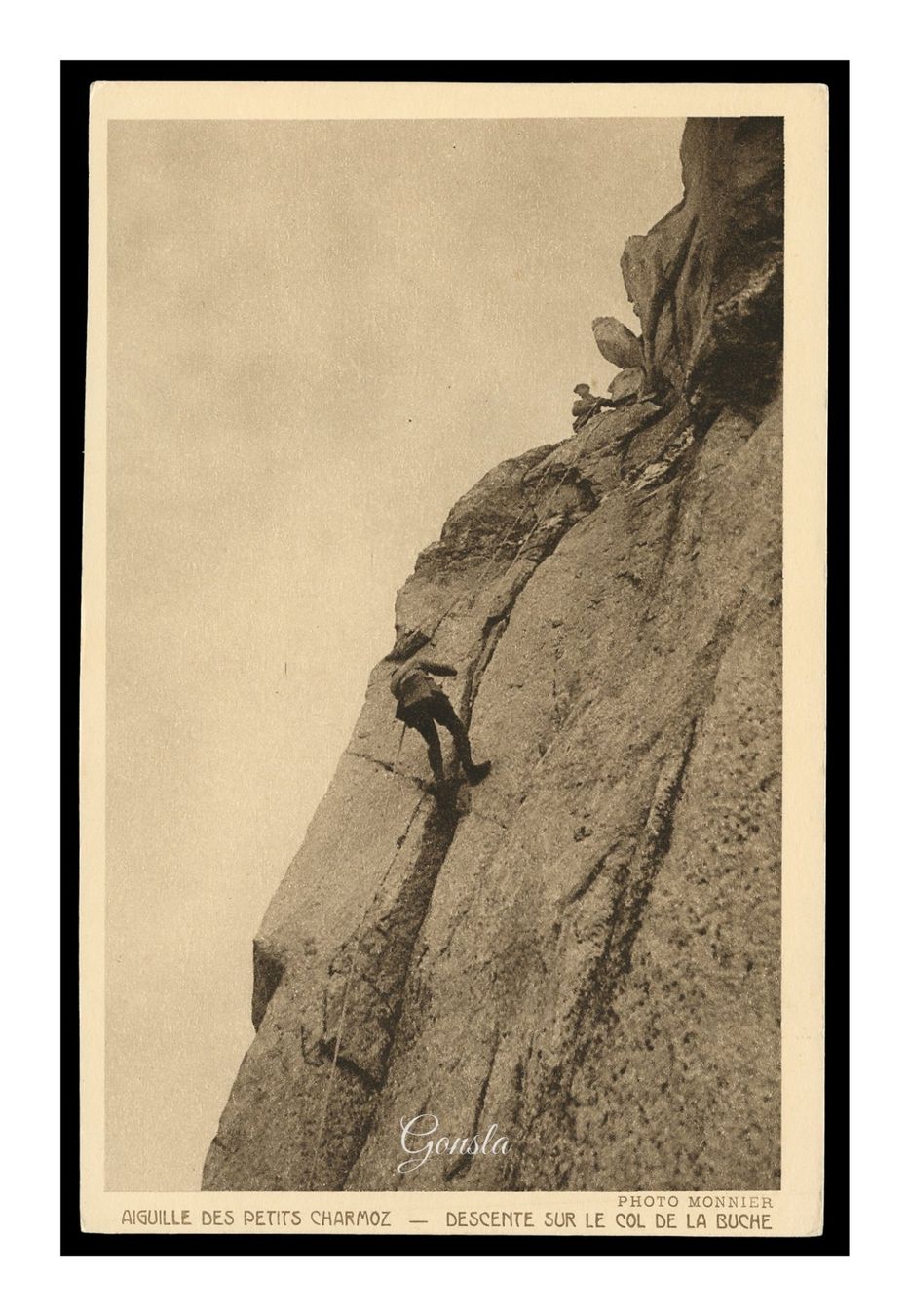 Cartes postales: ESCALADE - 1920 "Aiguille des petits Charmoz" – D'occasion à Onex par gonsla01