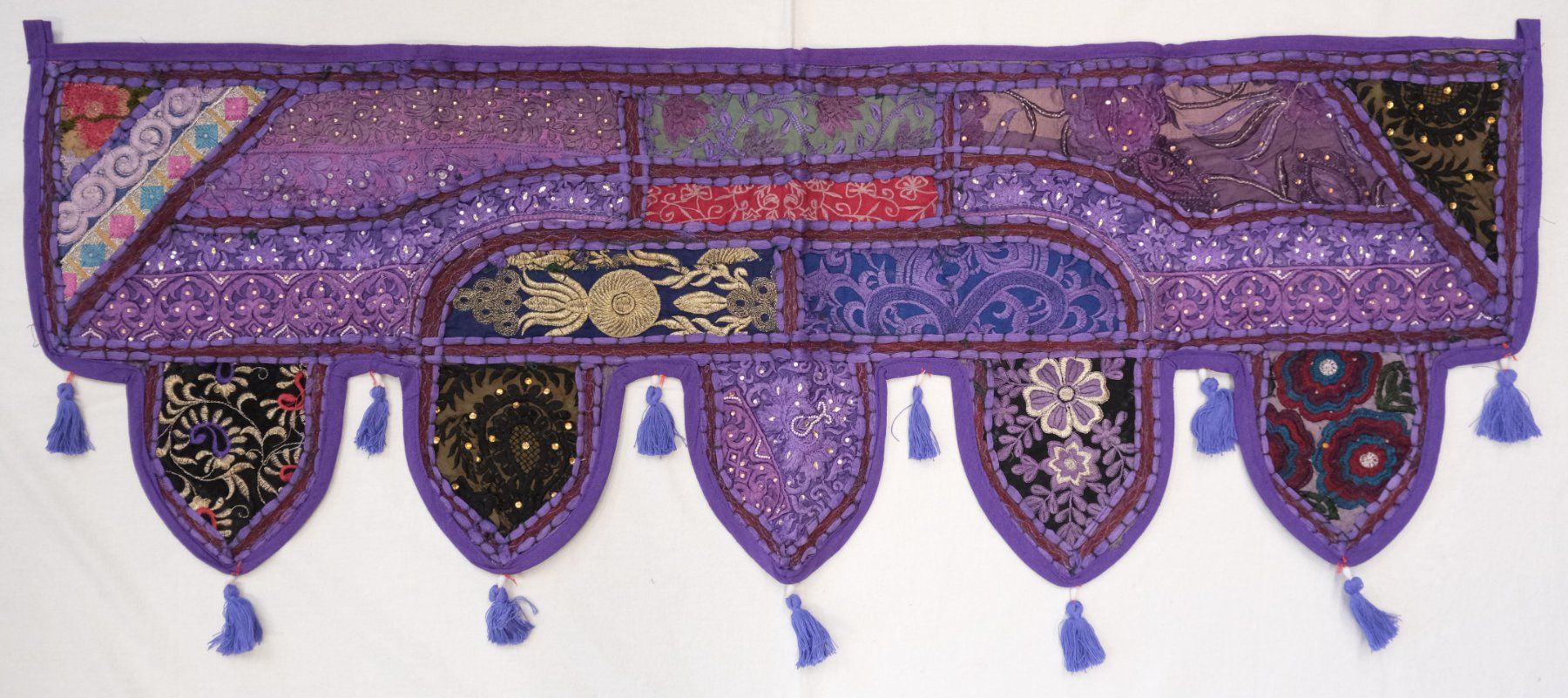 Tutte le decorazioni: Indischer Wandbehang Türbehang Dekoration Patchwork – Nuovo (secondo la descrizione) da Zürich venduto da Masala-Oase
