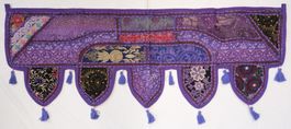 Indischer Wandbehang Türbehang Dekoration Patchwork