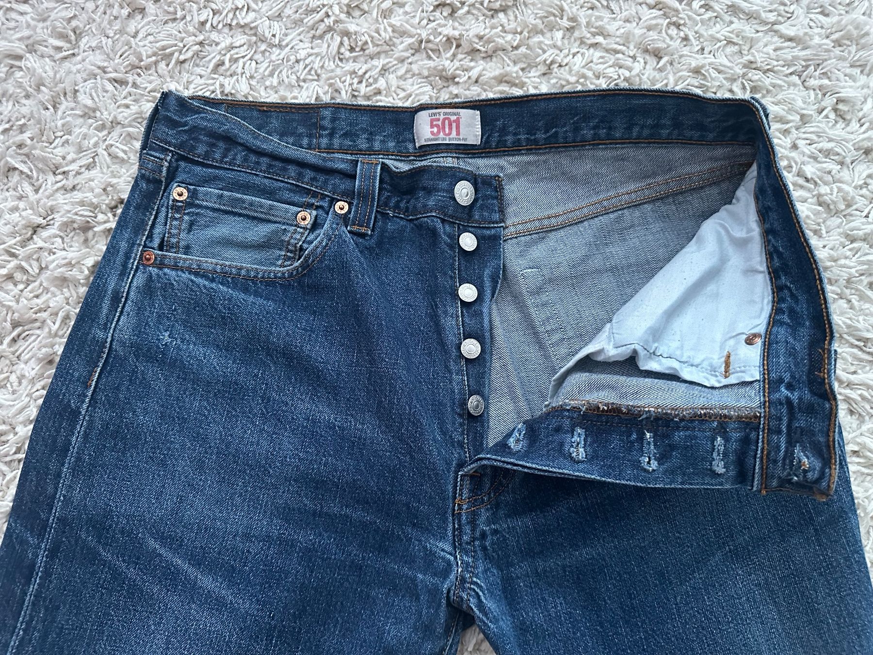 Levi's Jeans: Jeans LEVIS STRAUSS 501 Taille/Grosse W34 L32 – Gebraucht aus Bern von BrandVilla 5