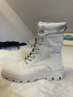 Gabor Winterstiefel, Stiefeletten, Boots, Gr. 38, beige, Top