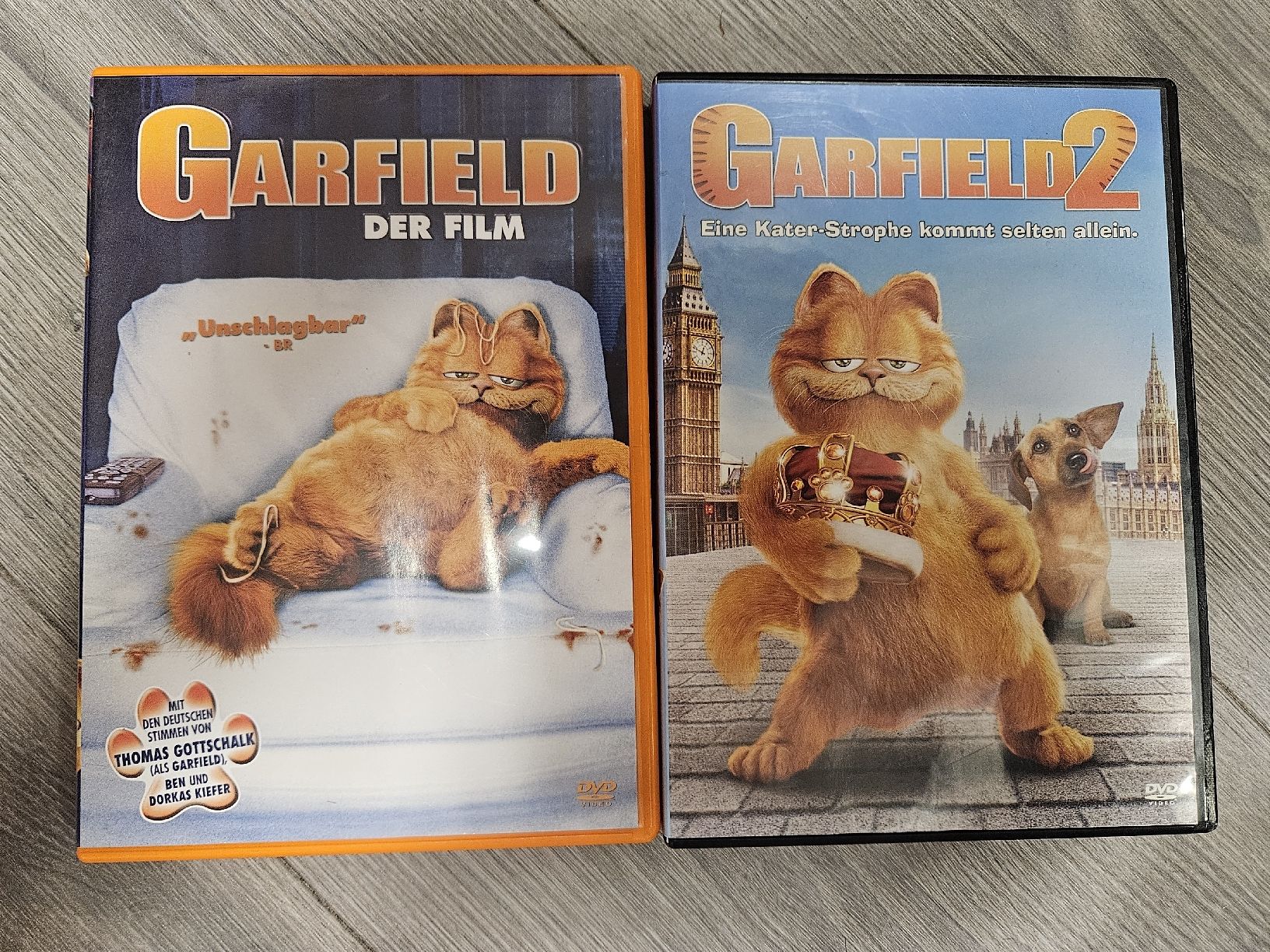 Tous les DVDs: Garfield 1 und 2 DVD Set  – D'occasion à Reinach AG par Irina_g00