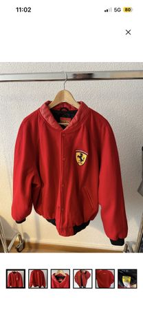 Ferrari Bomber-Wolljacke GrösseL-XL