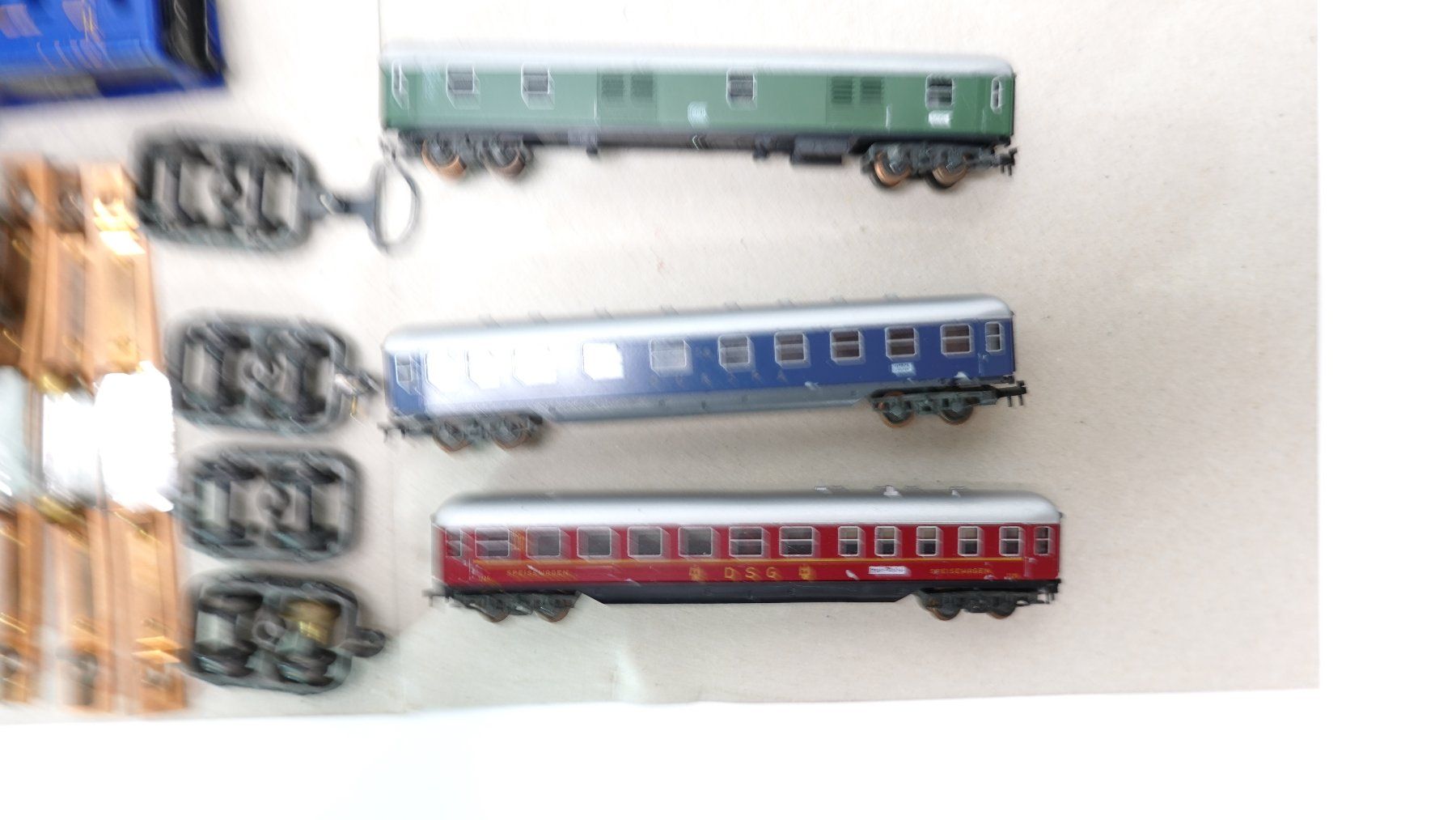 Wesa Modellini di ferrovie: e69 Wesa Konvolut Rollmaterial Bastelset | Bastelware – Usato da Thun venduto da evinka_gmbh 4