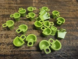 lego 4523 lot de 20 pièces Lime Minifigure Container