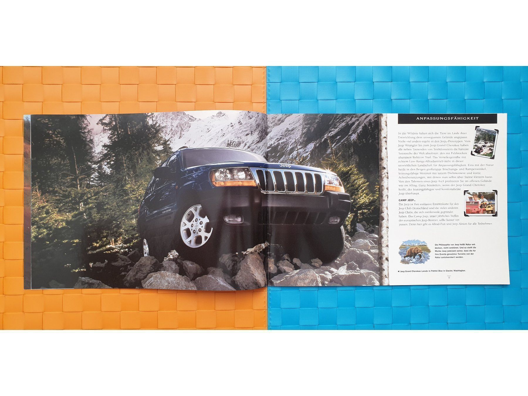 Riviste & Magazine: JEEP GRAND CHEROKEE 2000 - Prospekt / Katalog – Usato da Viganello venduto da CARLiteratur 4