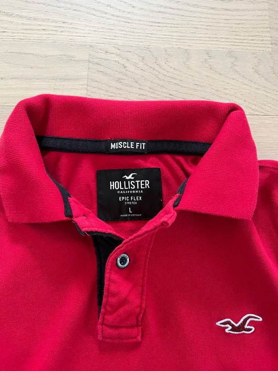 Stilvolle Hollister Poloshirt Herren Bild
