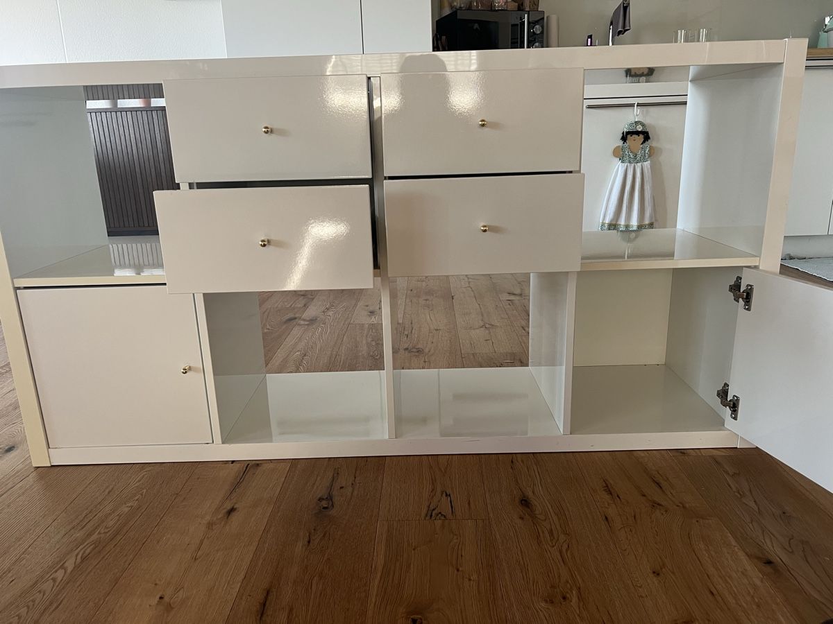 Ikea Kommoden: Kommode weiss mit Fächer & Einsätzen – Gebraucht aus Luzern von nadja_imf 1