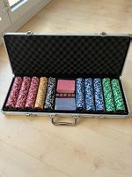 Pro Poker Set im Koffer  komplett & perfekter Zustand