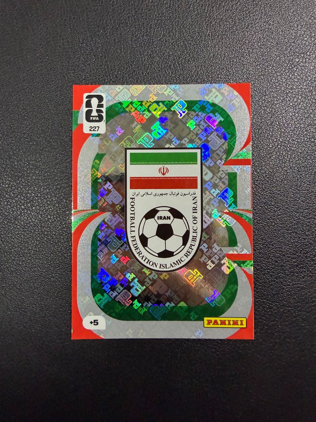 Panini Carte collezionabili: Panini FIFA World Cup 2026 Iran 227 – Nuovo (secondo la descrizione) da oberrüti venduto da jeanmei
