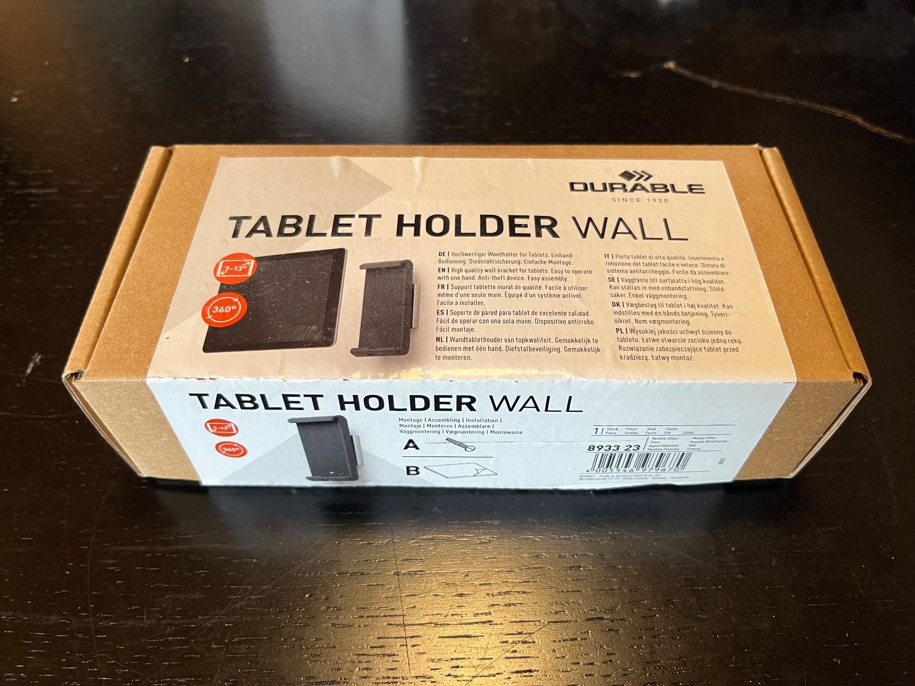 Altro per computer & reti: Durable Tablet Holder Wall OVP – Nuovo e nell'imballaggio originale da St. Gallen venduto da hal_z78d