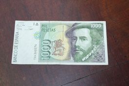 Espagne 1 000 pesetas 1992