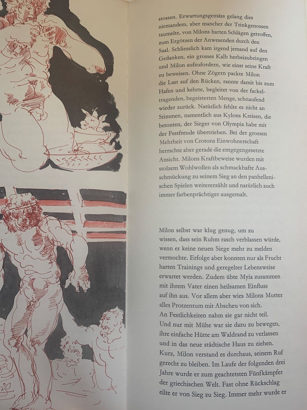 Bücher: HANS ERNI / SIGMUND WIDMER : MILON – Gebraucht aus Wiggen von Antoniotto 3