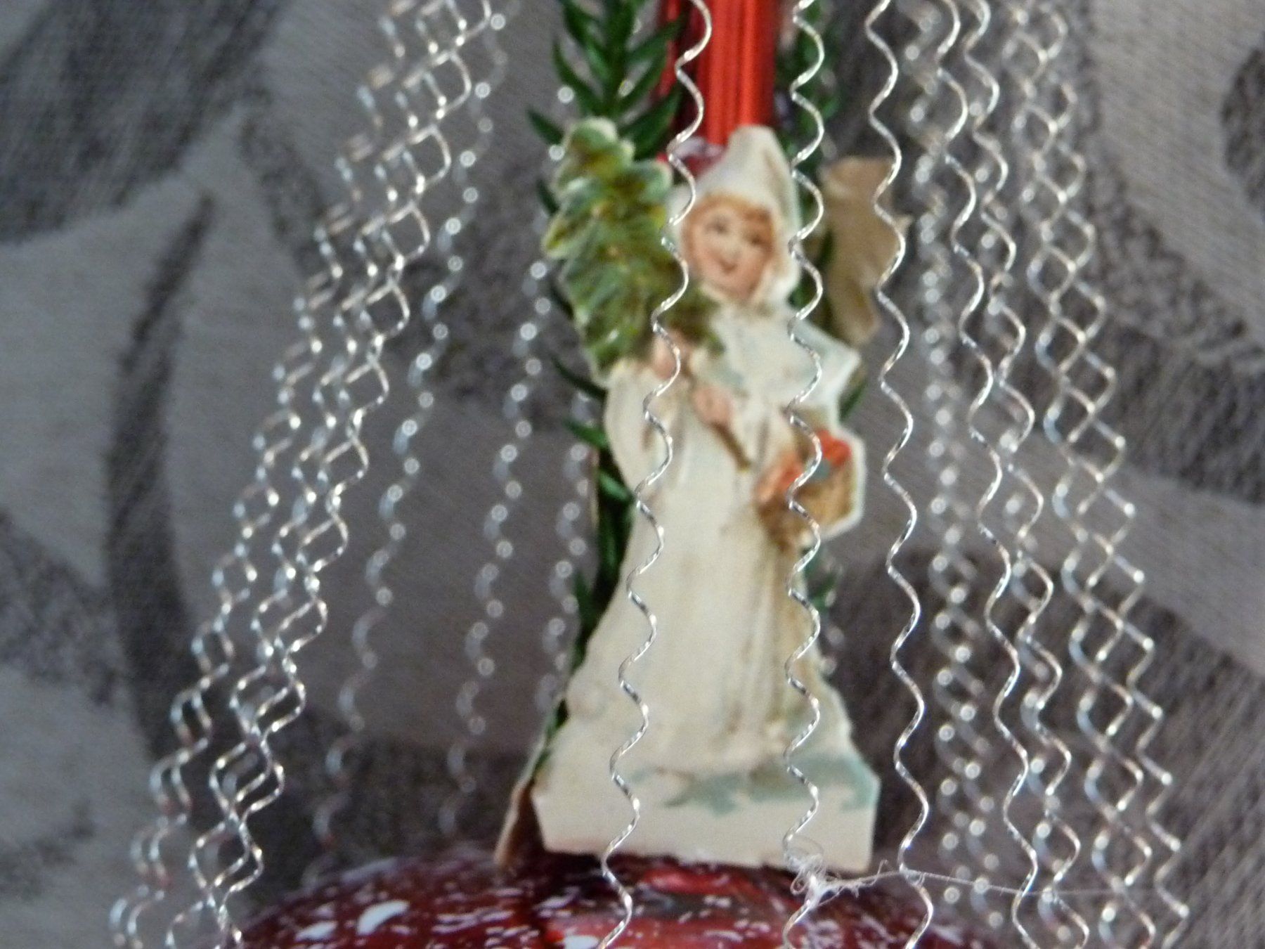 Tutte le decorazioni: Nostalgischer Christbaumschmuck 3 Christkind-Oblaten Reflex – Nuovo e nell'imballaggio originale da Alpnach Dorf venduto da marvo 1