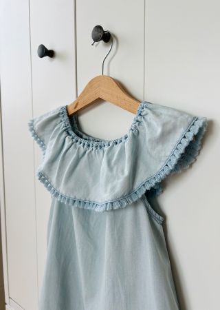 Zara, 98, Kleid, Blau