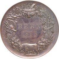 Schweiz Medaille Bern 1895 Schwez. Ausstellung