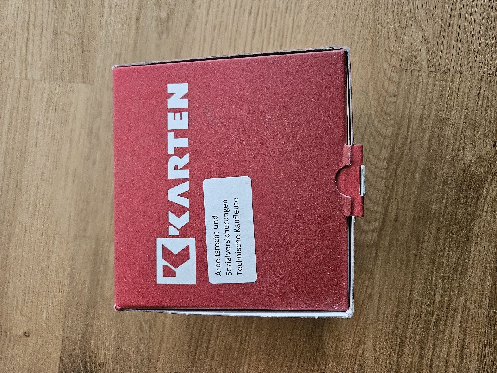 Altro materiale scolastico: Karteikarte Technischer Kaufmann – Usato da Thun venduto da Kenneth729 1