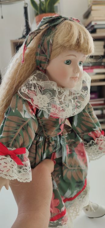 ② Poupée ancienne en porcelaine à fabriquer soi-même 1983 - Poupées