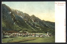 Vicosoprano /Val Bregaglia, Ortsansicht 
