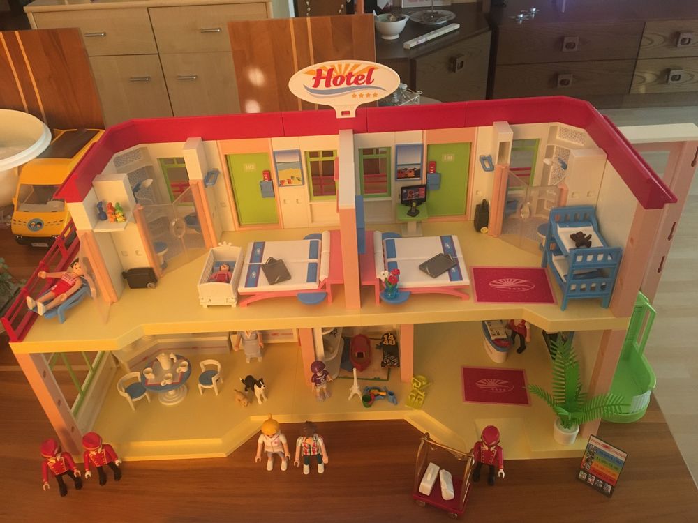 Lot Playmobil Hôtel – Pièces Et Accessoires, Occasion, à Collectionner