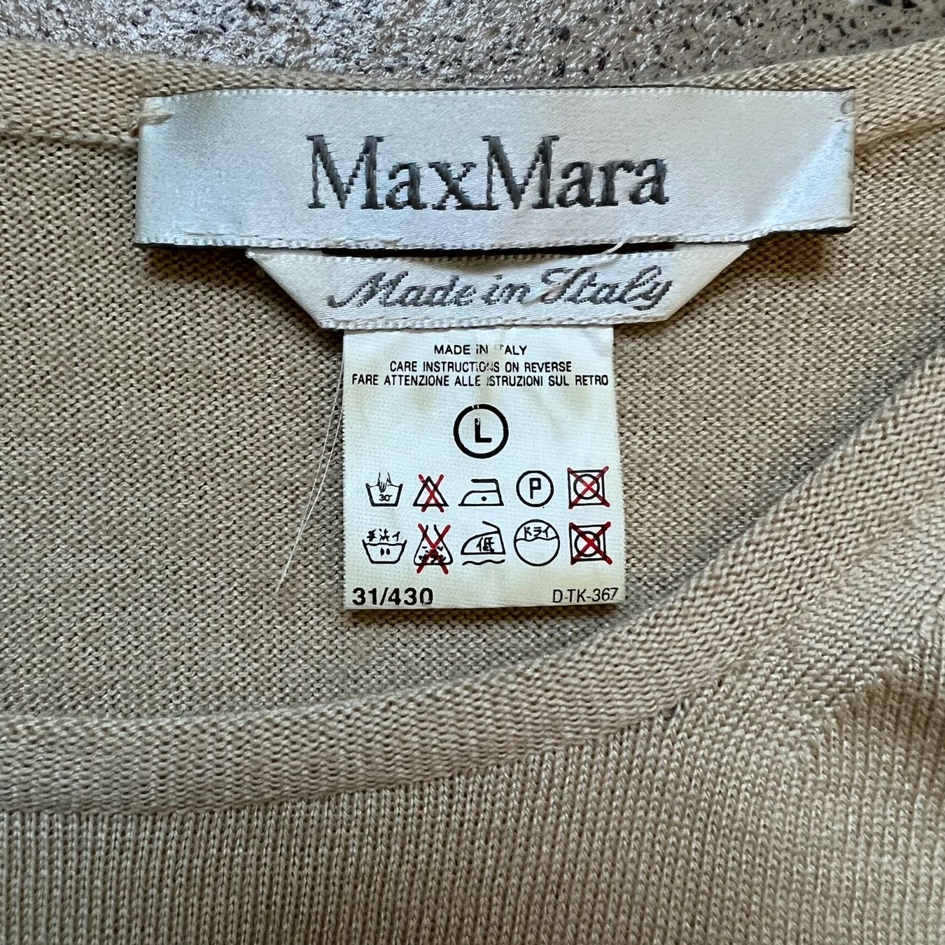 Max Mara Pullover & Sweatshirts: MAX MARA Vintage Pullover aus Wolle & Seide 💖 – Gebraucht aus Zürich von ClosetQueen 6
