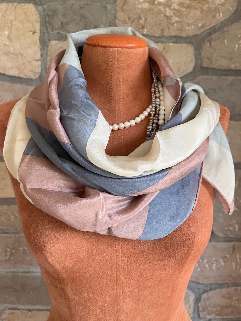 Foulard & Sciarpe: Fisba Stoffels Vintage Seidentuch – Nuovo (secondo la descrizione) da Aarau venduto da PPhof96 2