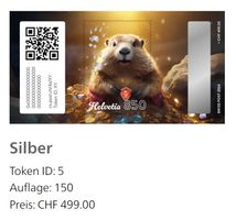 Swiss Crypto Stamps 4.0 Silber