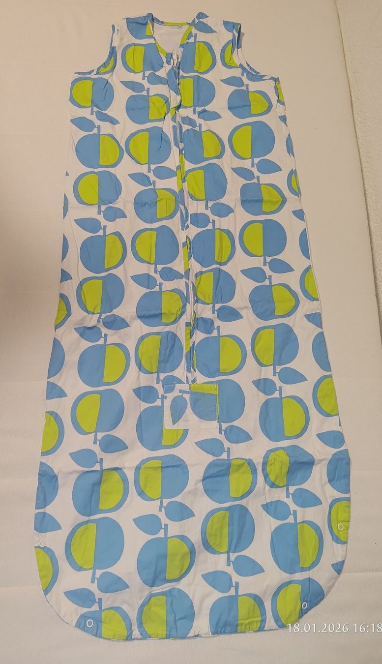 Sacchi a pelo: Sommerschlafsack mit Äpfel Muster, Grösse 110 – Usato da Laupersdorf venduto da ela_uatb 2