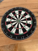 Dartscheibe 2-seitig, mit Pfeilen
