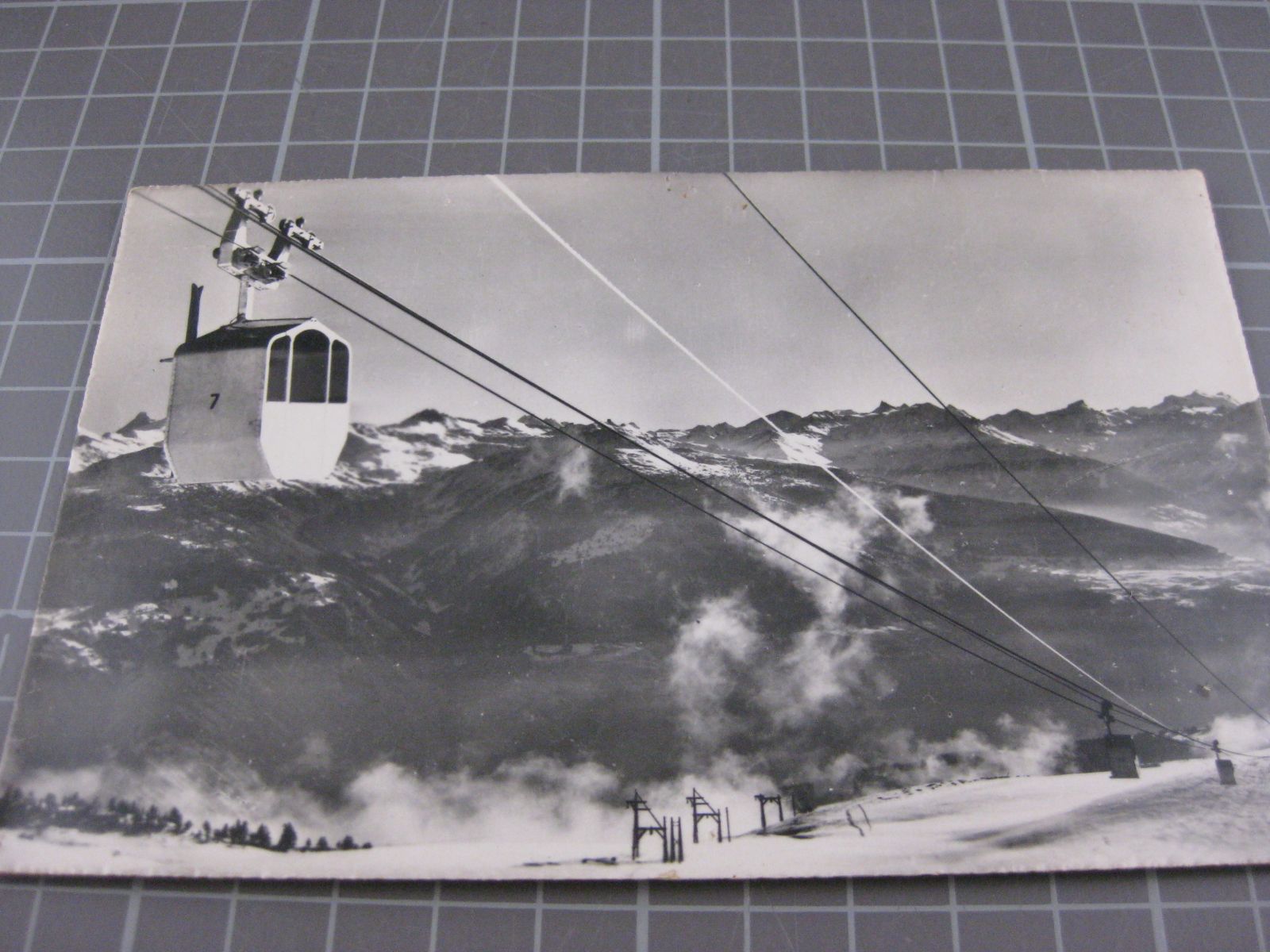 Cartoline postali: AK Crans Bella Lui mit Bahn – Usato da Malters venduto da Marosko