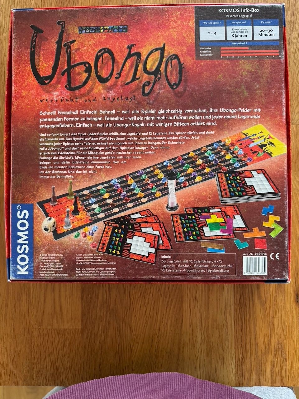 Kosmos Giochi: Ubongo: Spannendes Strategiespiel – Usato da Brütten venduto da Andrea009 1
