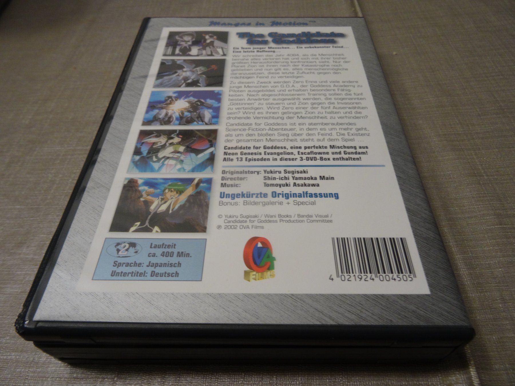 Tutti i DVDs: DVD Anime The Candidate for Goddess – Usato da Olten venduto da Disc-Verkauf 3