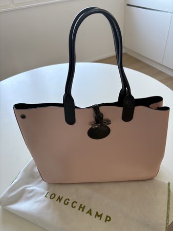 Handtasche Longchamp Roseau hellrosa guter Zustand
