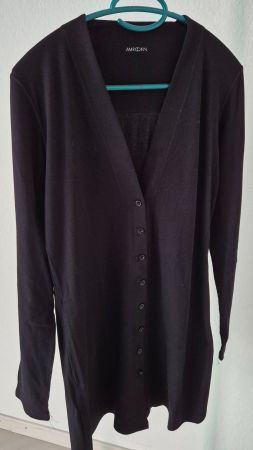 Jacke lang, schwarz, Gr. 38, MarcCain