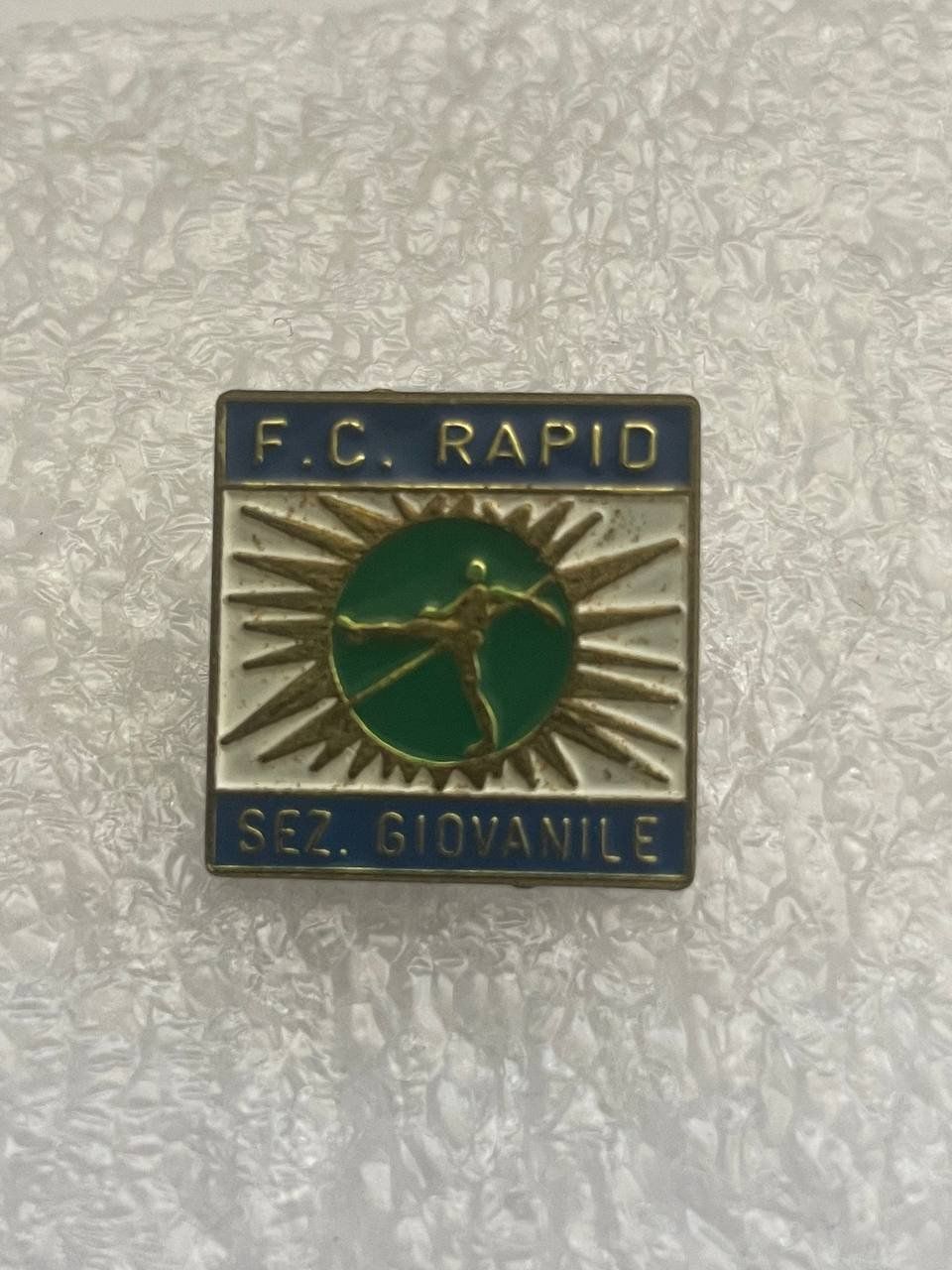 Plaketten & Abzeichen: 228. Pin - FC Rapid Lugano – Gebraucht aus Luzern von Irek