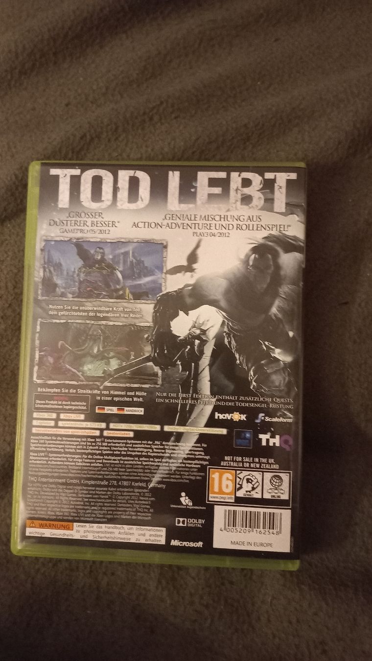 Giochi: Darksiders 2 - Xbox 360 – Usato da Olten venduto da Donatello1984 1