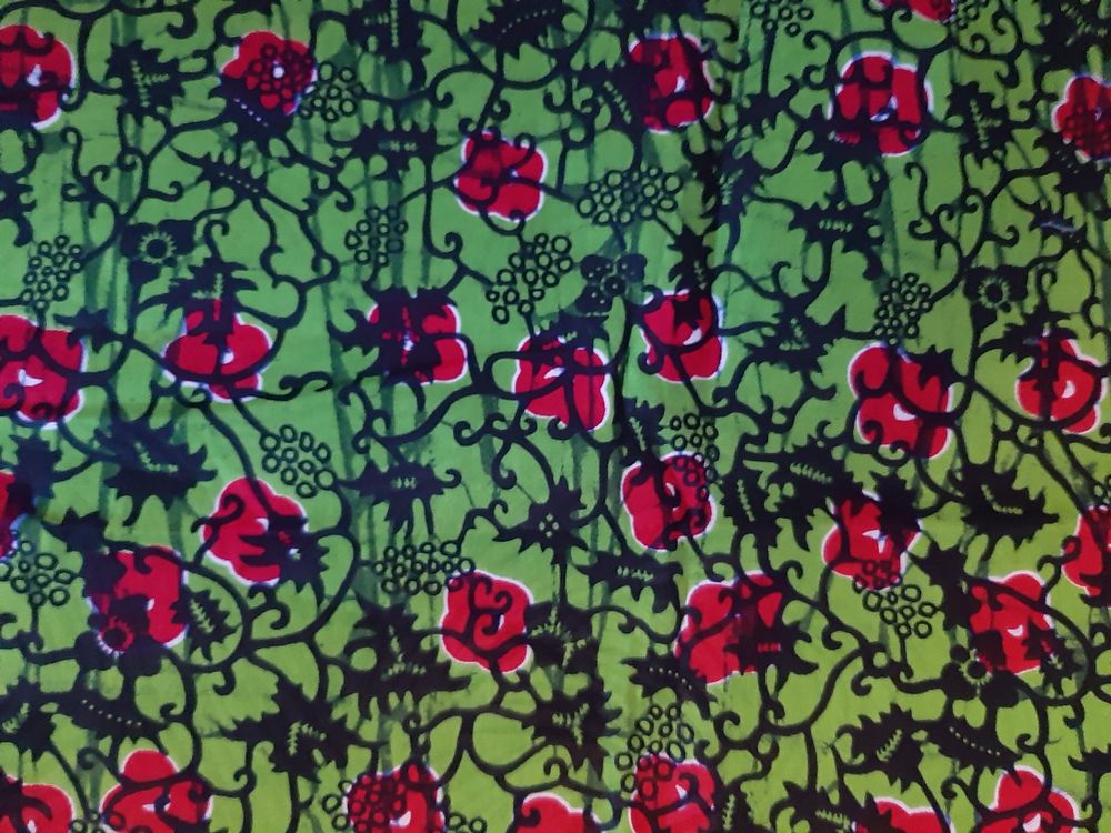 Afrikanischer Wax Print Stoff Kaufen auf Ricardo