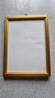 Cadre photo doré vintage, pour table ou mur, bon état