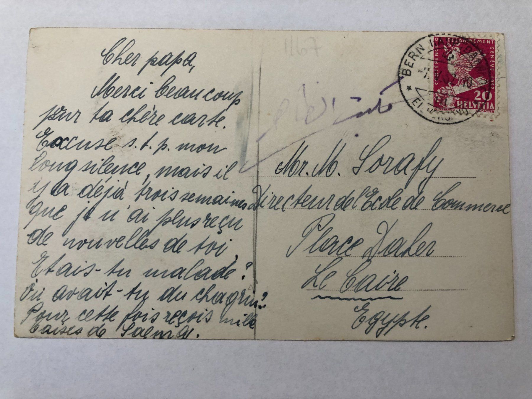Cartoline postali: Bern?   Laden Farben Glas Spiegel  etc – Usato da Pfäffikon ZH venduto da Waltoversand 1