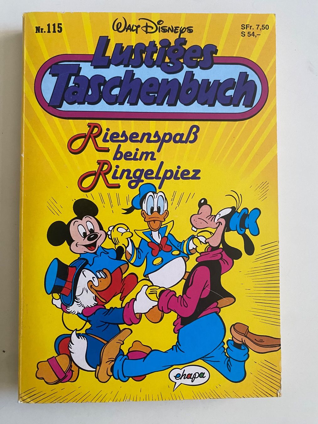 Fumetti: LTB Lustiges Taschenbuch Band 115 – Usato da Münsingen venduto da Ganjam