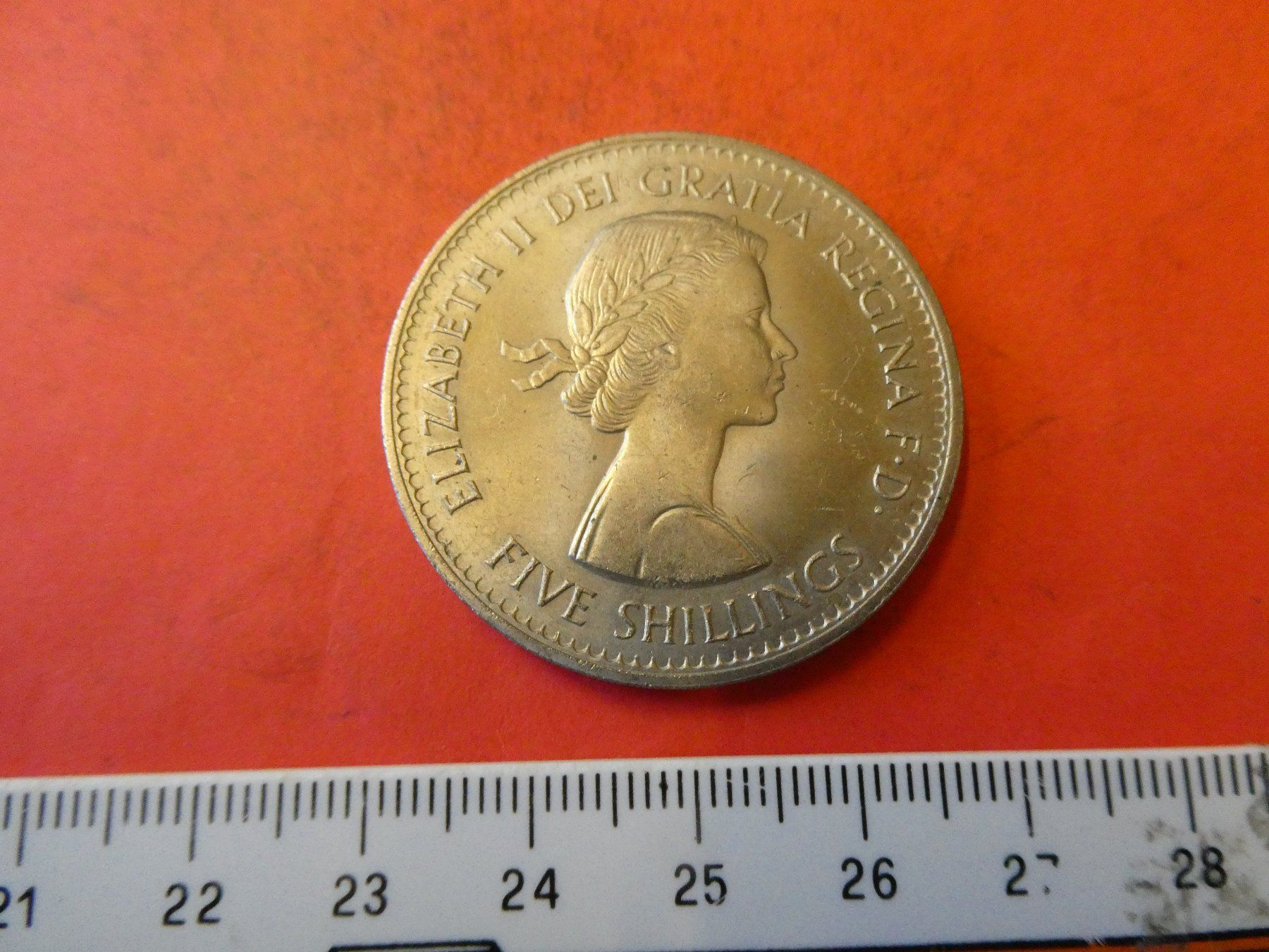 Tutti le monete: Grossbritannien 1960, 5 Shillings – Nuovo (secondo la descrizione) da Hinterforst venduto da Rohusri 1