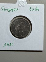 Singapour - 20 cents - 1986