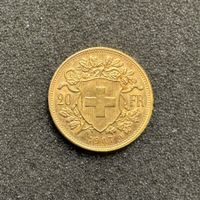 20 Franken Gold Vreneli 1907