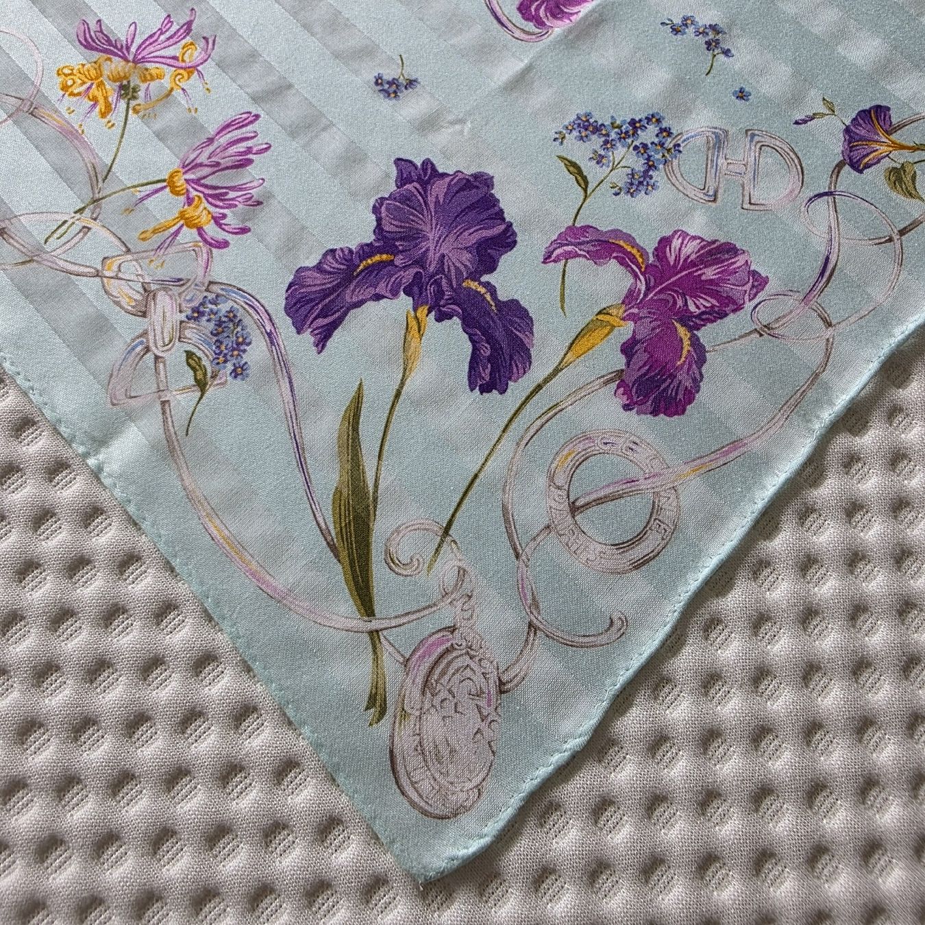Celine Foulard & Sciarpe: Céline Baumwolltuch 50 × 50 cm – Nuovo e nell'imballaggio originale da Zürich venduto da LIMAR 7