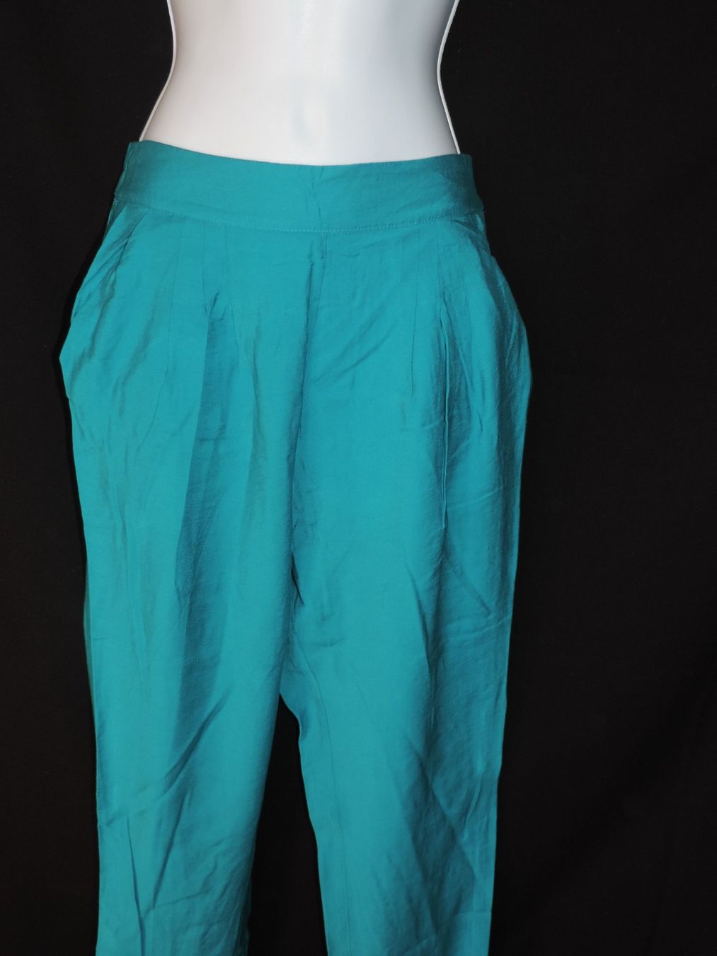 Pantaloni: pantalon léger et souple bleu turquoise – Nuovo (secondo la descrizione) da Genève venduto da Axelle333 6