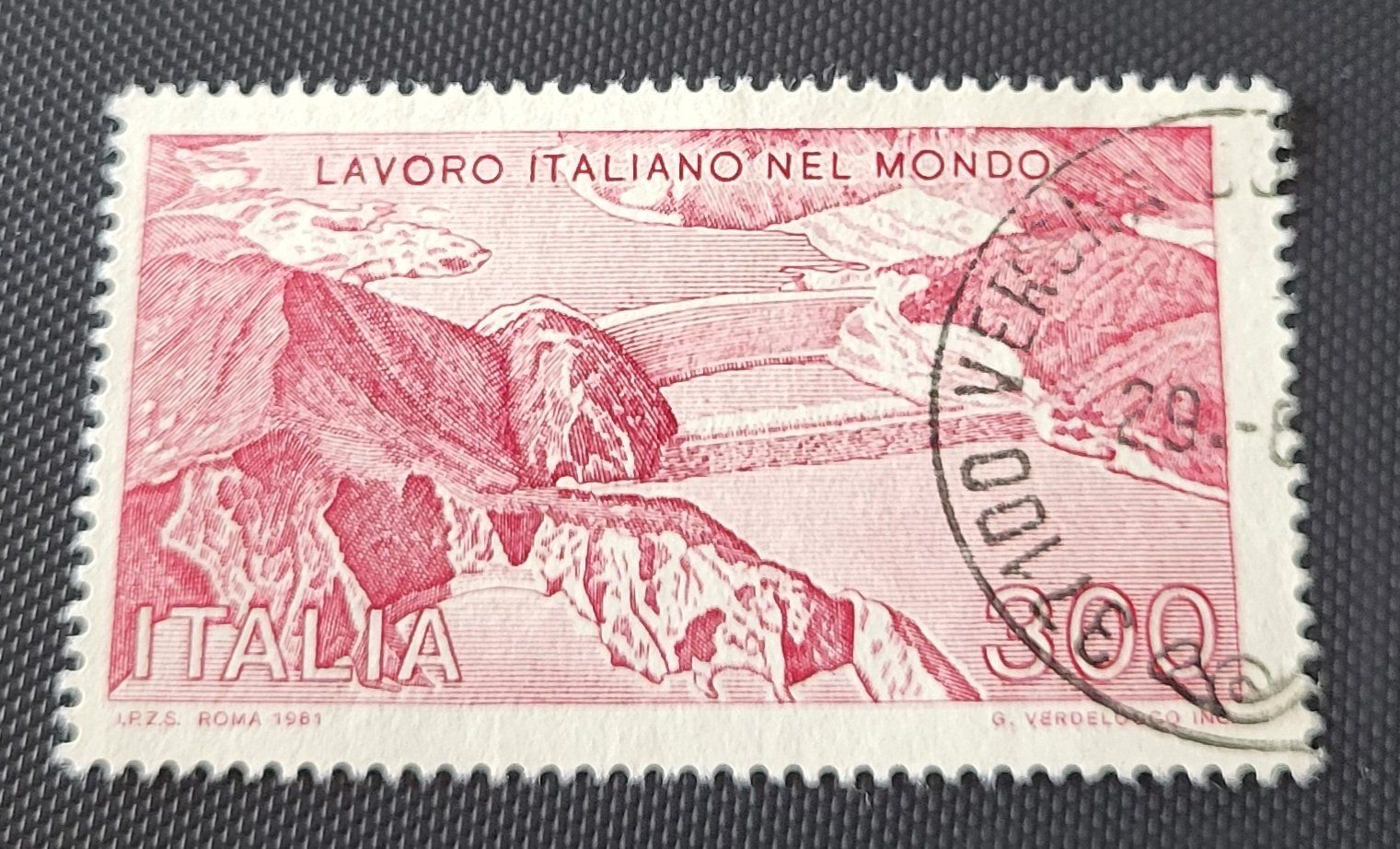 Tutti i francobolli: Italien 1981 briefmarke – Usato da St Gallen venduto da Stampsalshobby