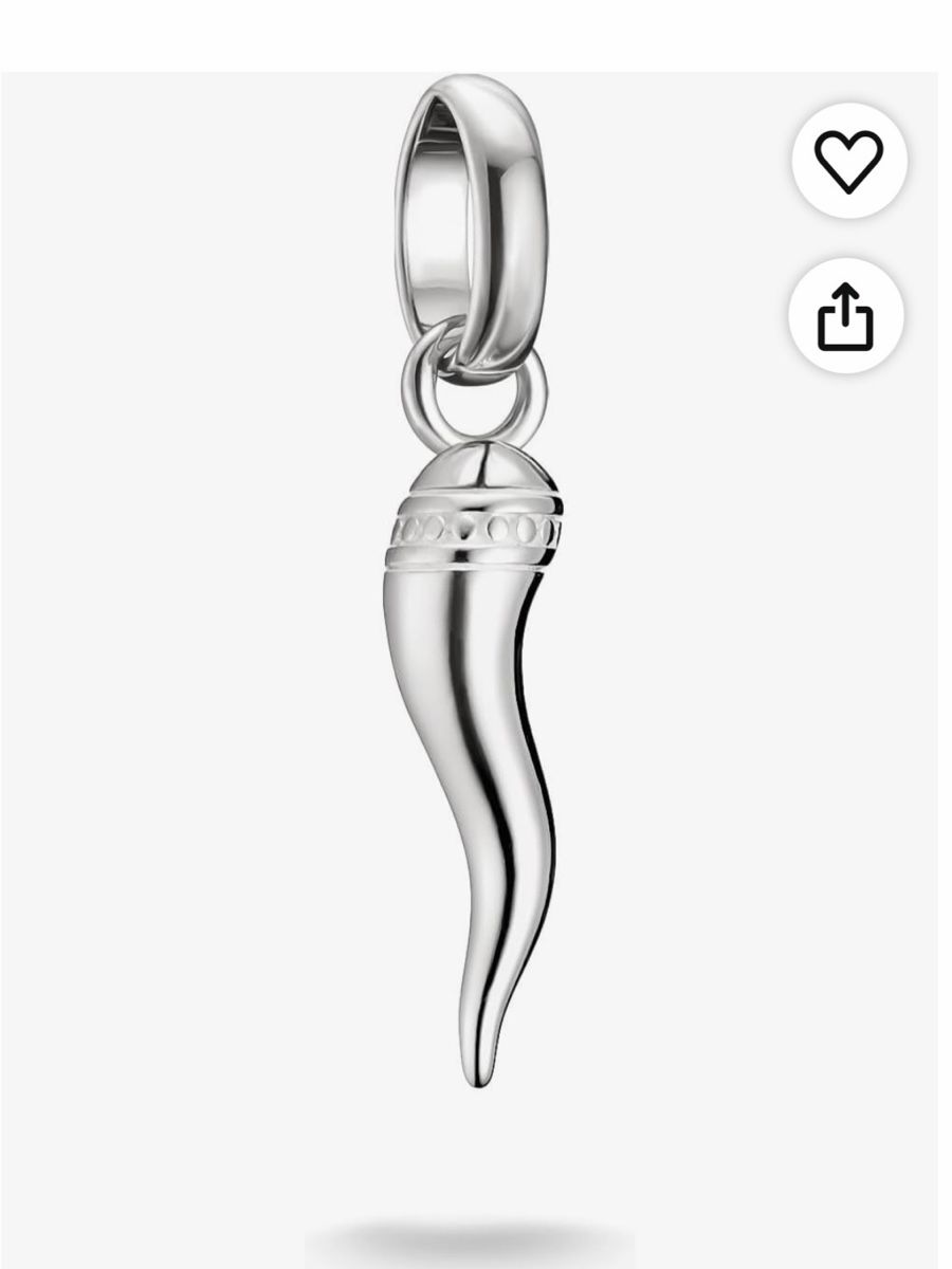 Thomas Sabo Anhänger: Thomas Sabo Anhänger Cornicello Silber neu – Neu (gemäss Beschreibung) aus Galmiz von Chr7D